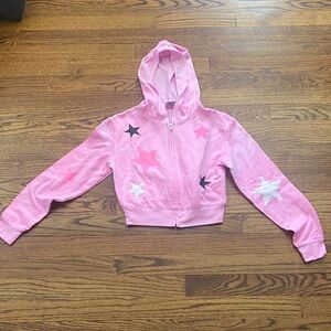 Pink Star Kids Hoodie